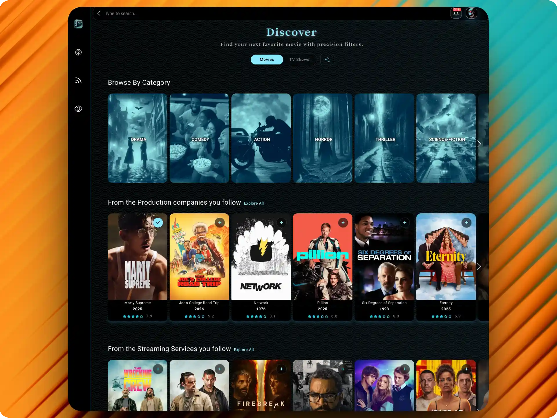 Cinemagoria Catalog Discovery