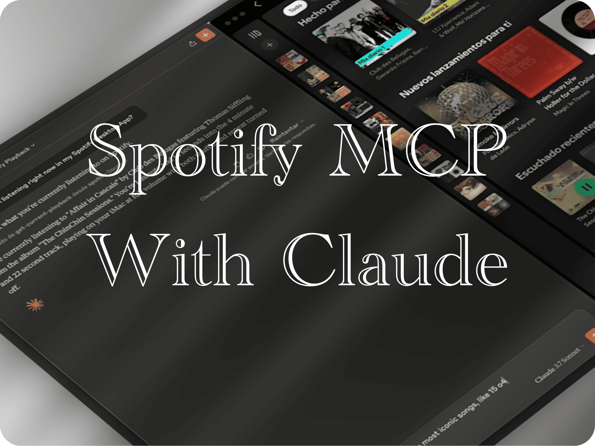 🎵 MCP Claude Spotify [Node.js - Spotify API - Claude Desktop]