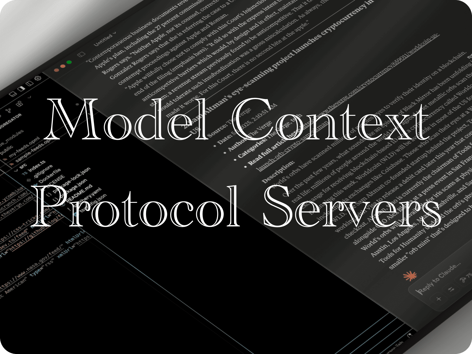🔌 MCP Series [Node.js - Claude Desktop - AI Agents]